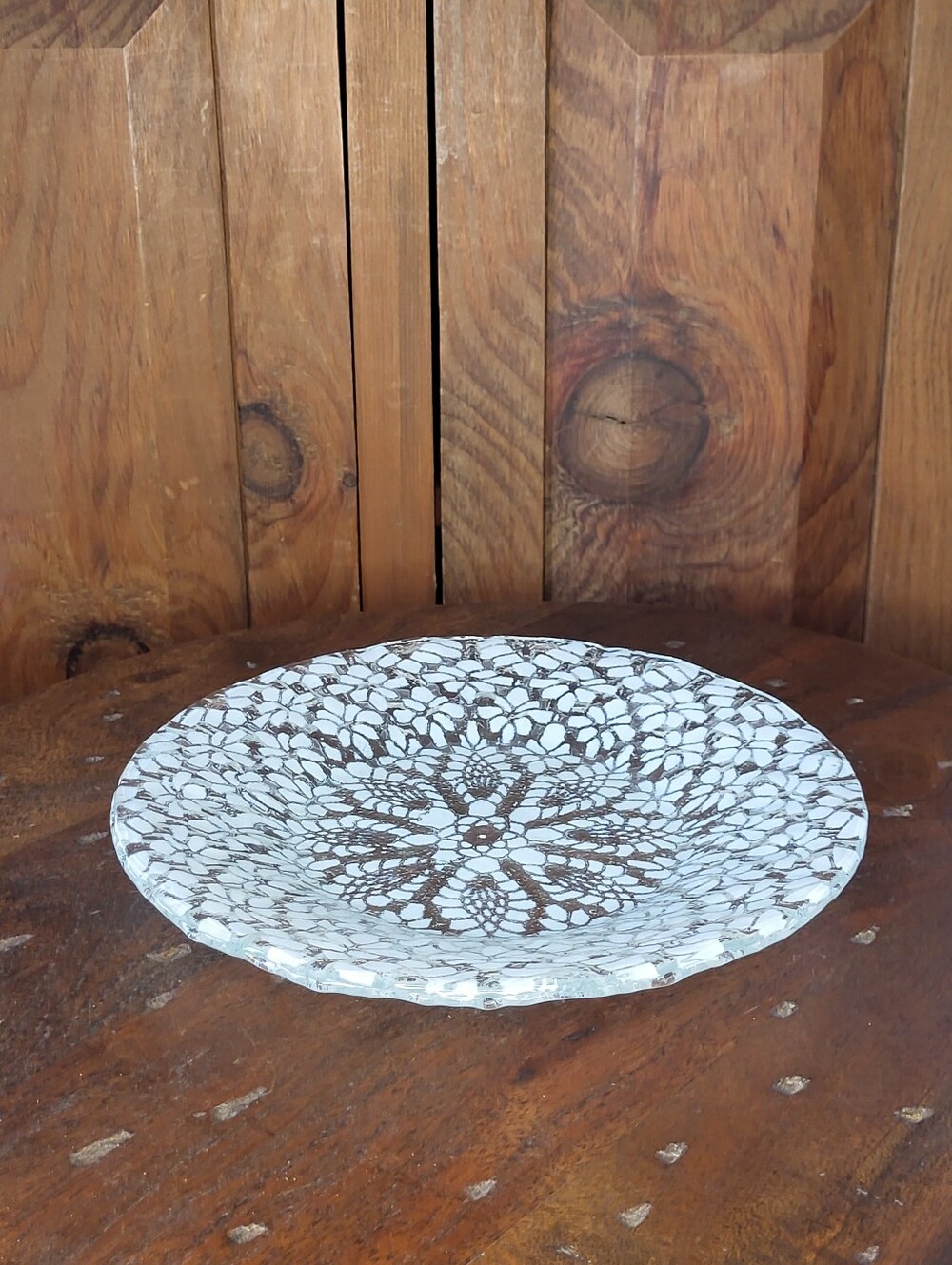 Sydenstricker fused glass plate - Picture 5 of 12